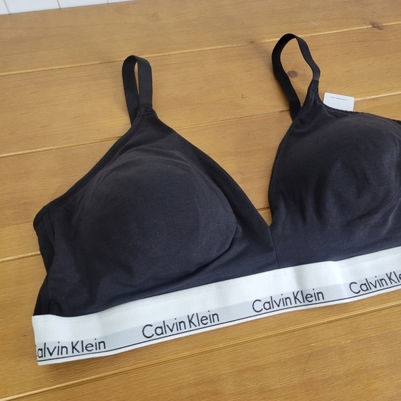 Nwt Calvin klein black bralette - Picture 2 of 5